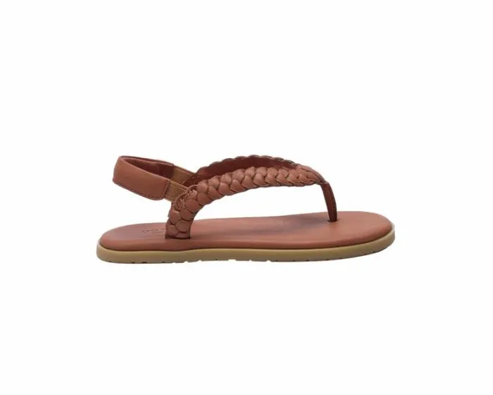 Donsje Amsterdam Sandals Girls Jackson Walnut Leather