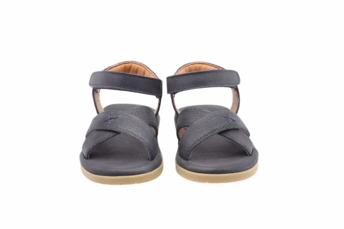 Donsje Amsterdam Sandals Girls Qotis Sandals Stellar Blue Leather