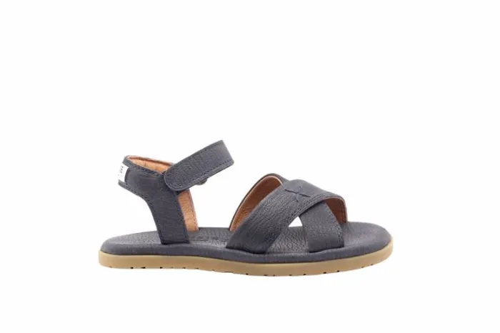 Donsje Amsterdam Sandals Girls Qotis Sandals Stellar Blue Leather