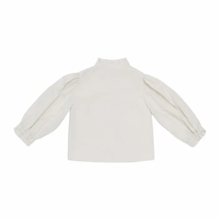 Donsje Amsterdam Shirts and Blouses Baby Qoze Blouse White Sand