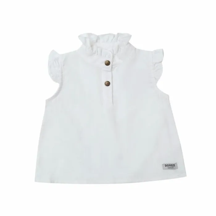 Donsje Amsterdam Shirts and Blouses Baby Teffi Blouse Off White