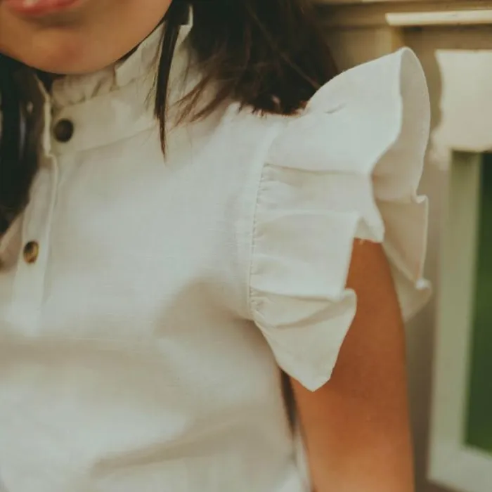 Donsje Amsterdam Shirts and Blouses Baby Teffi Blouse Off White