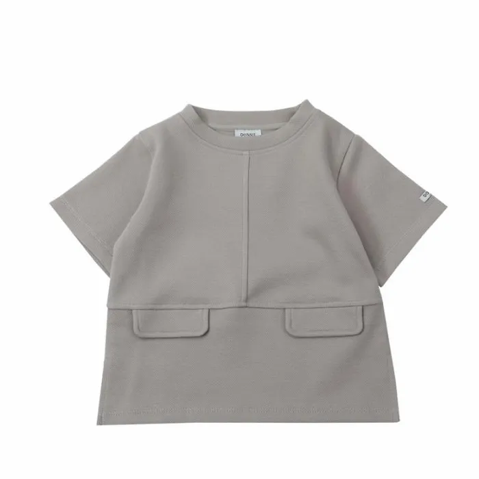 Donsje Amsterdam Shirts and Blouses Boys Fernant TShirt Light Taupe
