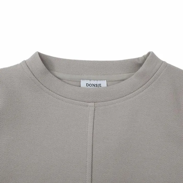 Donsje Amsterdam Shirts and Blouses Boys Fernant TShirt Light Taupe