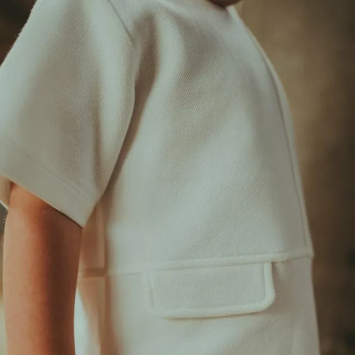Donsje Amsterdam Shirts and Blouses Boys Fernant TShirt Off White
