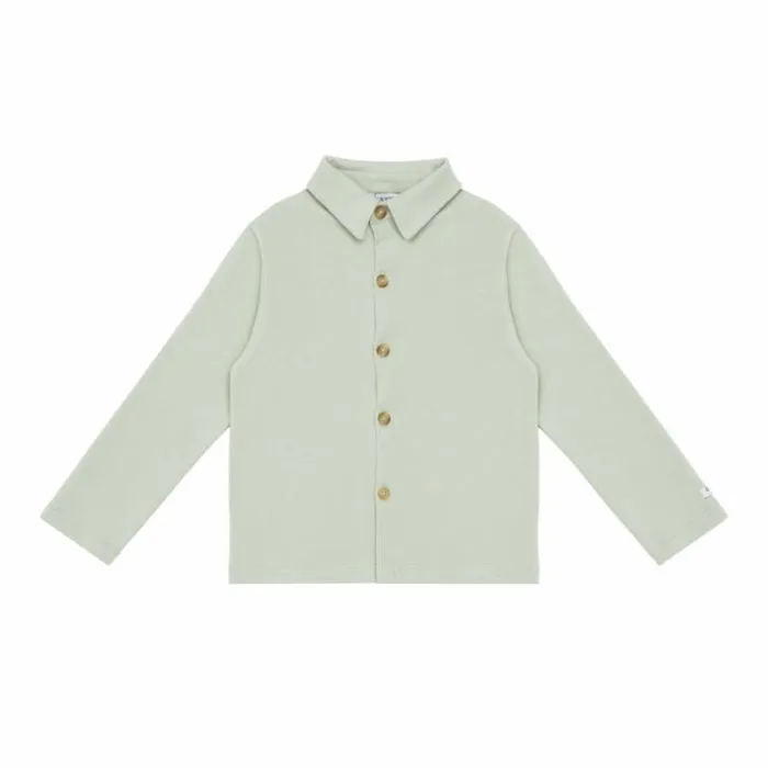 Donsje Amsterdam Shirts and Blouses Boys Touten Shirt Frosted Green