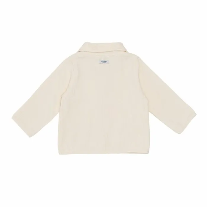 Donsje Amsterdam Shirts and Blouses Girls Henry Overshirt Warm White