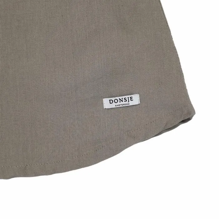 Donsje Amsterdam Shirts and Blouses Girls Luna Blouse Olive Grey
