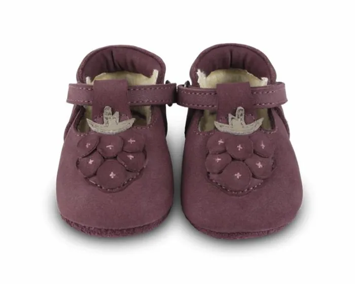 Donsje Amsterdam Shoes Baby Carlie Berry Red Nubuck