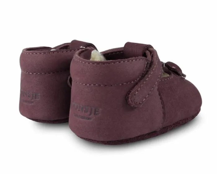 Donsje Amsterdam Shoes Baby Carlie Berry Red Nubuck