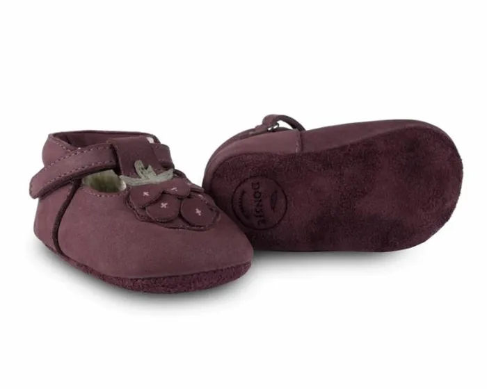 Donsje Amsterdam Shoes Baby Carlie Berry Red Nubuck