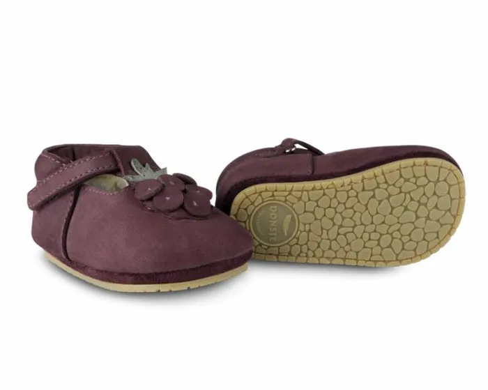 Donsje Amsterdam Shoes Baby Carlie Berry Red Nubuck