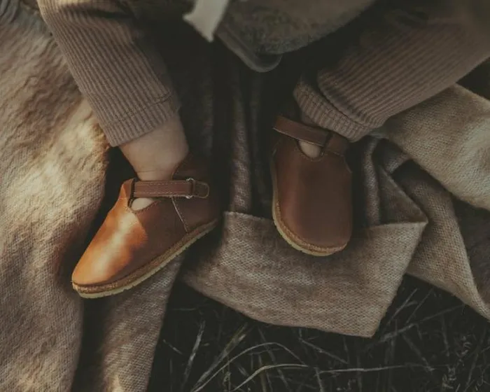 Donsje Amsterdam Shoes Baby Elia Lining Shoes Cognac Classic Leather