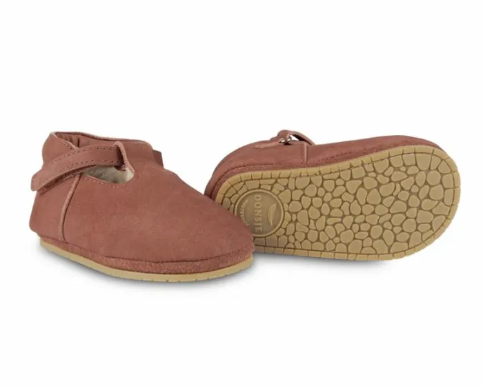 Donsje Amsterdam Shoes Baby Elia Lining Shoes Walnut Nubuck