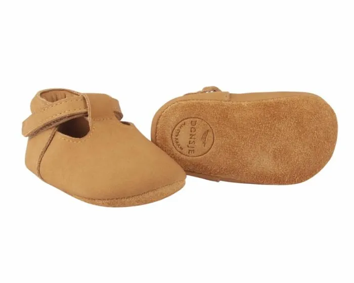 Donsje Amsterdam Shoes Baby Elia Shoes Caramel Nubuck