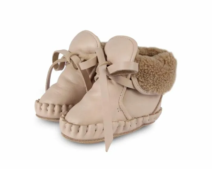 Donsje Amsterdam Shoes Baby Jaya Light Rust Leather