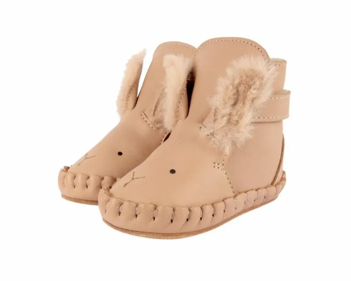 Donsje Amsterdam Shoes Baby Kapi Exclusive Booties Light Rust Leather