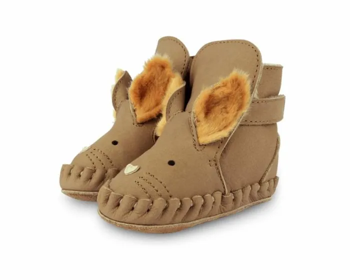 Donsje Amsterdam Shoes Baby Kapi Exclusive Truffle Nubuck