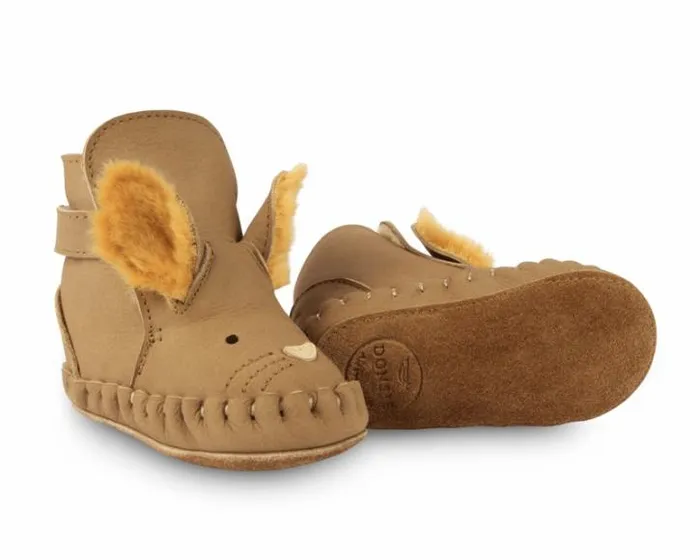 Donsje Amsterdam Shoes Baby Kapi Exclusive Truffle Nubuck