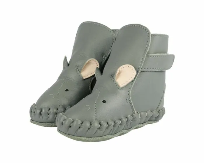 Donsje Amsterdam Shoes Baby Kapi Special Green Bay Leather