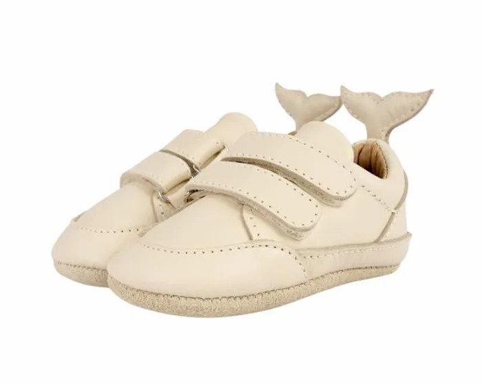 Donsje Amsterdam Shoes Baby Levin Sneakers Cream Leather