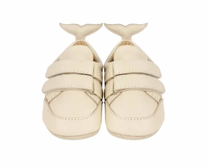 Donsje Amsterdam Shoes Baby Levin Sneakers Cream Leather