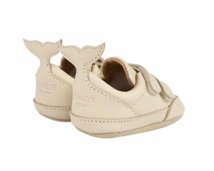 Donsje Amsterdam Shoes Baby Levin Sneakers Cream Leather