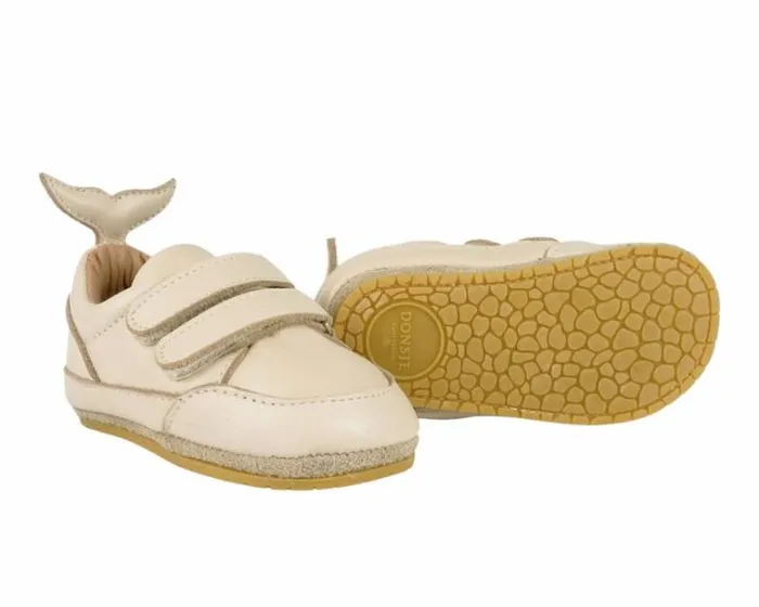 Donsje Amsterdam Shoes Baby Levin Sneakers Cream Leather