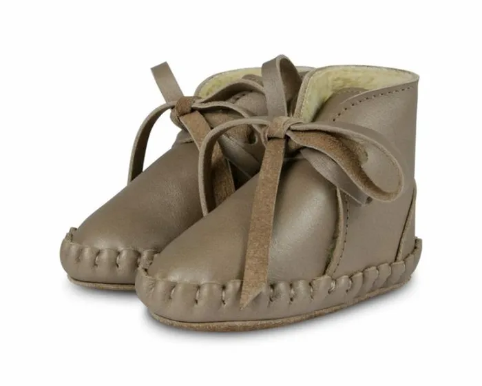 Donsje Amsterdam Shoes Baby Pina Exclusive Truffle Metallic Nubuck