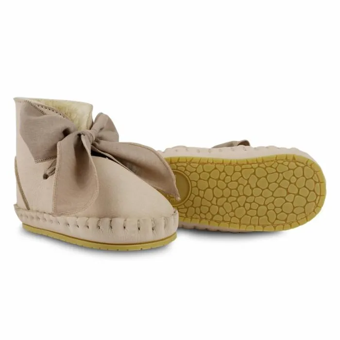 Donsje Amsterdam Shoes Baby Pina Organza Booties Powder Nubuck
