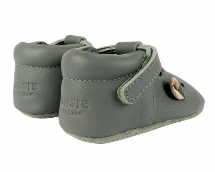 Donsje Amsterdam Shoes Baby Spark Classic Green Bay Leather