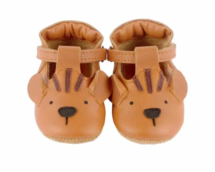 Donsje Amsterdam Shoes Baby Spark Classic Shoes Camel Classic Leather