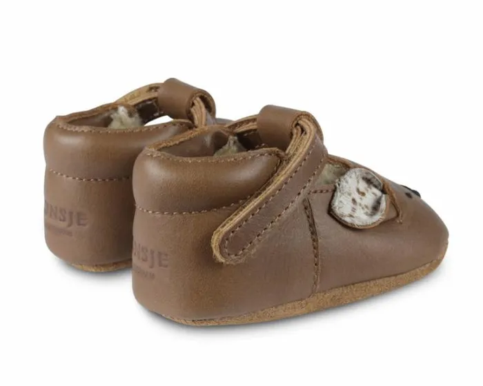 Donsje Amsterdam Shoes Baby Spark Exclusive Lining Cognac Classic Leather