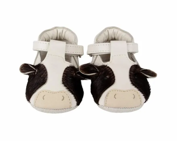 Donsje Amsterdam Shoes Baby Spark Exclusive Shoes Off White Leather