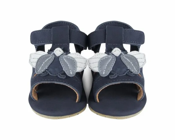Donsje Amsterdam Shoes Baby Tuti Sky Sandals Navy Nubuck