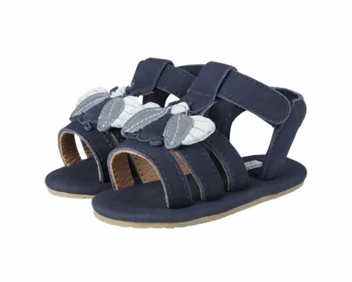 Donsje Amsterdam Shoes Baby Tuti Sky Sandals Navy Nubuck