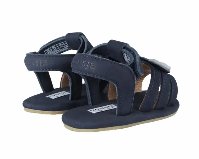 Donsje Amsterdam Shoes Baby Tuti Sky Sandals Navy Nubuck