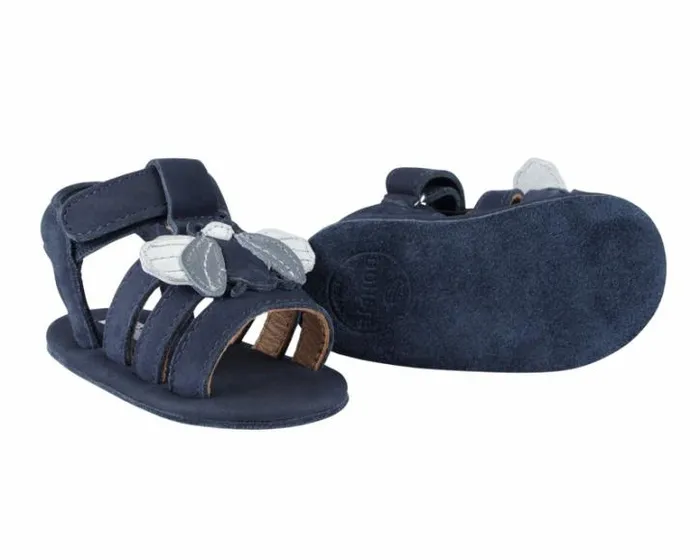 Donsje Amsterdam Shoes Baby Tuti Sky Sandals Navy Nubuck