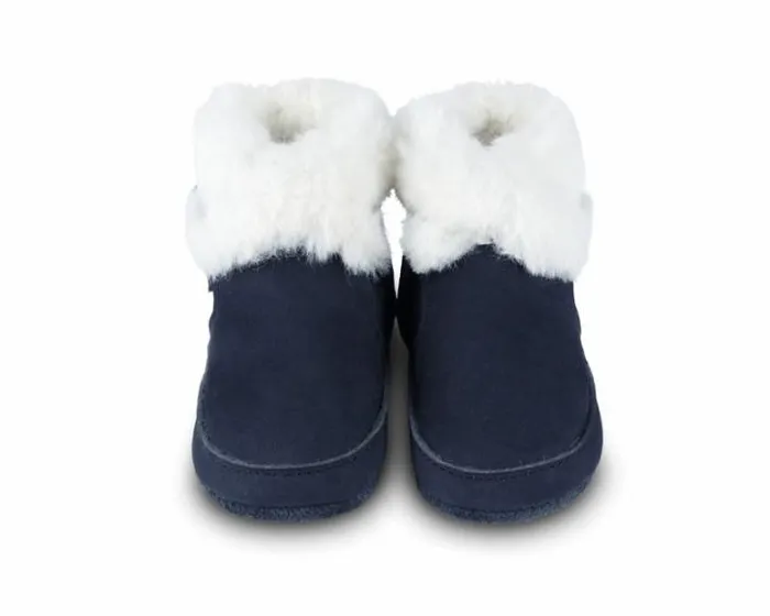 Donsje Amsterdam Shoes Baby Twisi Navy Nubuck