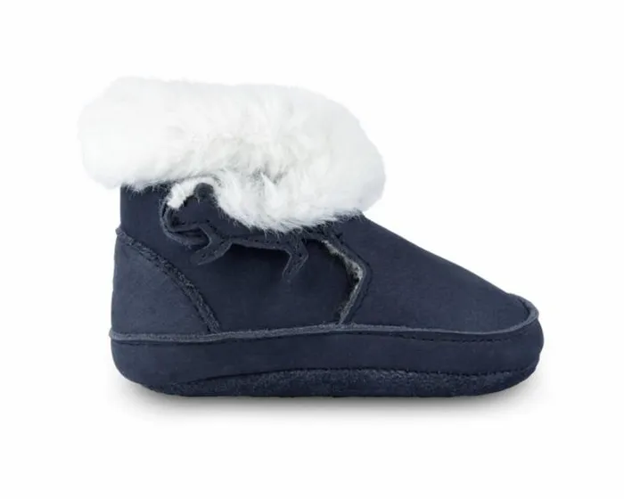 Donsje Amsterdam Shoes Baby Twisi Navy Nubuck