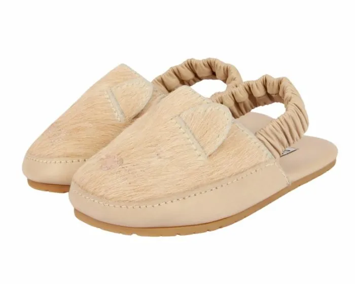Donsje Amsterdam Shoes Baby Vallie Sandals Cream Cow Hair