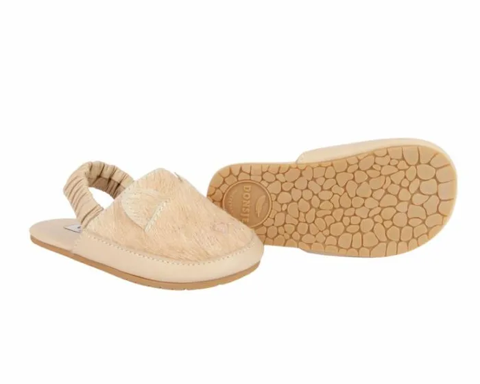 Donsje Amsterdam Shoes Baby Vallie Sandals Cream Cow Hair