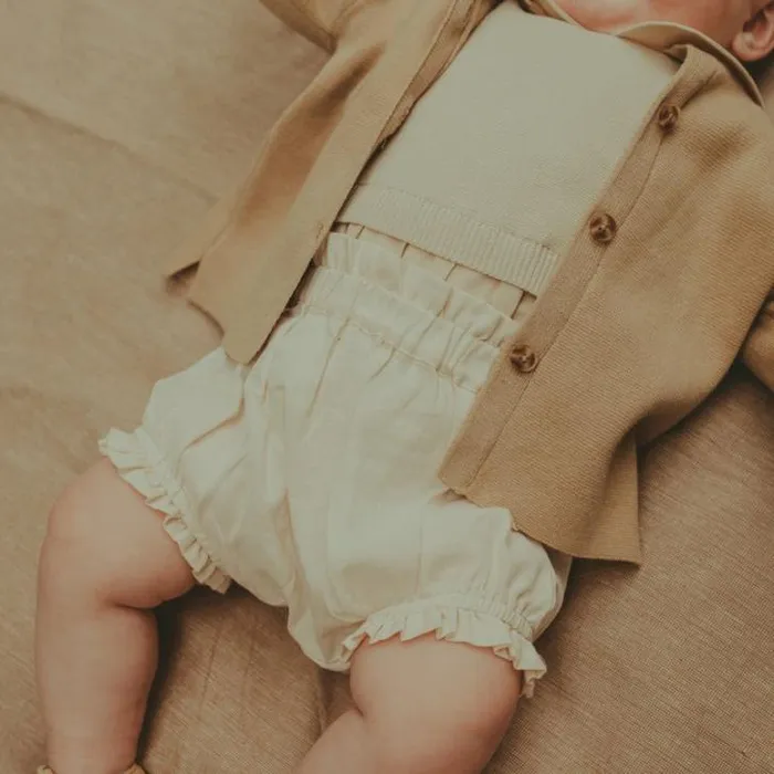 Donsje Amsterdam Shorts and Bloomers Baby Leitha Bloomers White