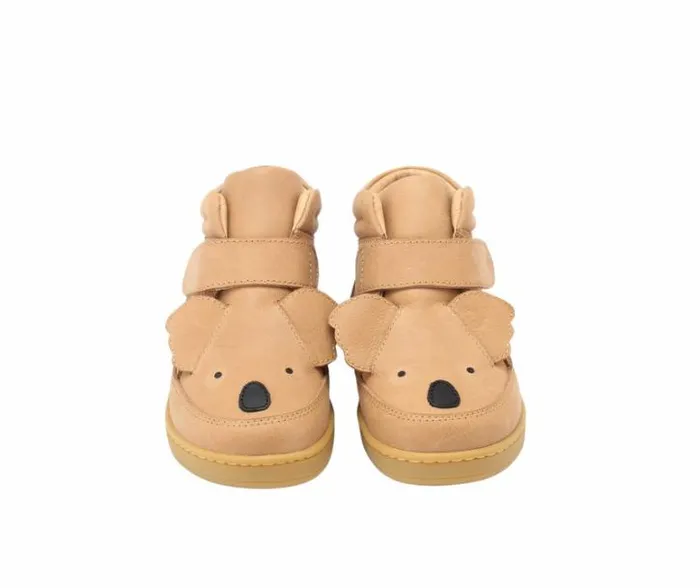 Donsje Amsterdam Sneakers Boys Qika Sneakers Truffle Leather