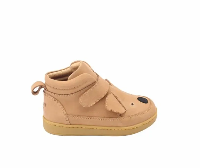 Donsje Amsterdam Sneakers Boys Qika Sneakers Truffle Leather