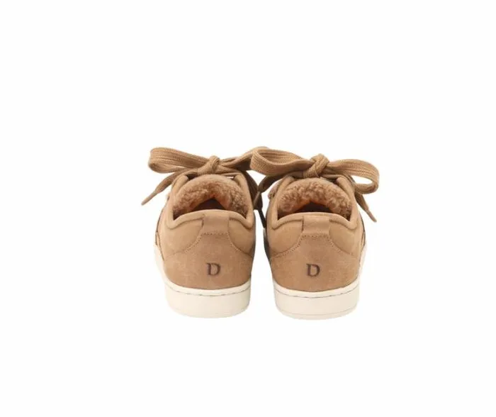 Donsje Amsterdam Sneakers Boys Sandor Sneakers Beige Leather