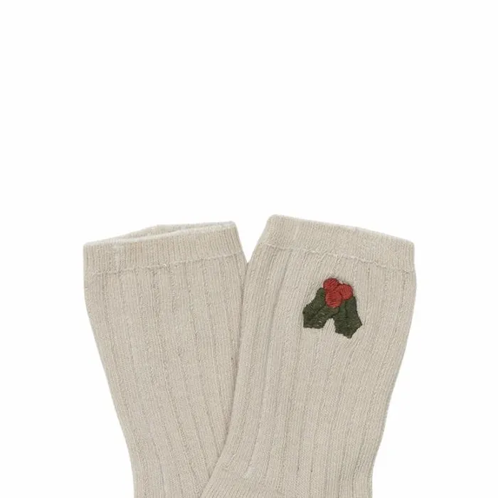 Donsje Amsterdam Socks Boys Lala Socks Olive Grey