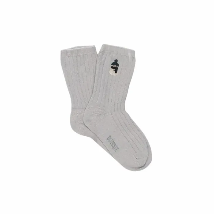 Donsje Amsterdam Socks Boys Lala Socks Soft Grey