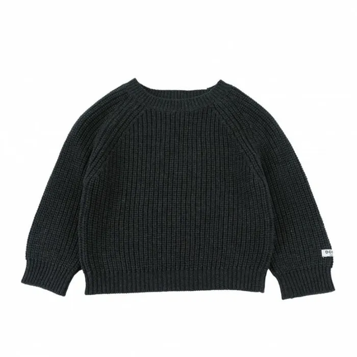 Donsje Amsterdam Sweaters and Cardigans Baby Qade Sweater Cloudy Grey