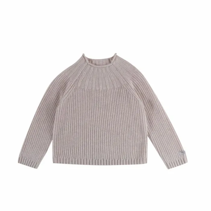Donsje Amsterdam Sweaters and Cardigans Boys Dawi Sweater Soft Sand